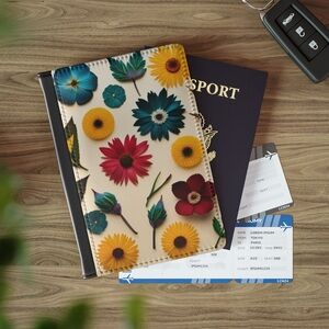 🚨 Newest collection:Floral Passport Cover🚨 Designed by: BleuRose Collections